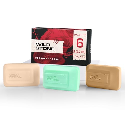 Wild Stone Soaps (100g x 6) at ₹191.