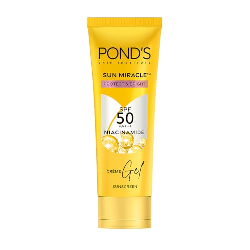 60% Off : Pond's Sun Miracle SPF 50 Crème Gel 100g @230