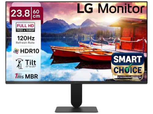Amazon | LG Smartchoice 60 cm (24-inch) Full HD (1920 x 1080) IPS Monitor @7499
