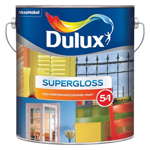 Dulux Supergloss 5 In 1 Enamel Paint, 4L @952.