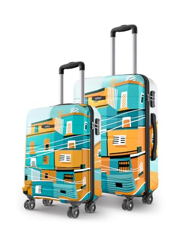 Safari Oasis 2 Pc 56 & 66 cms- Smalln& Medium Trolley Bag @4849
