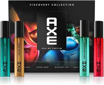 Buy Axe Perfume Gift Set for Men | 4 Premium Fragrances | 12Hr Long Lasting | AXE EDP Mini Set 4x15ml | Premium fragrance gifting Online at Low Prices