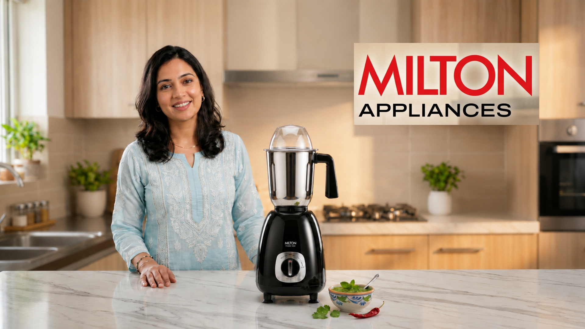 Milton Artis Mixer Grinder, ISI Certified, Grindstone Blade Technology @ 3,590