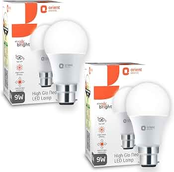 Amazon | Orient 9W LED Bulb (Pack of 2) @100