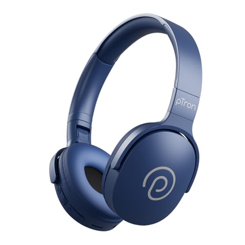 pTron Studio w/ 60Hrs Playtime, Wireless Over-Ear Headphones @599