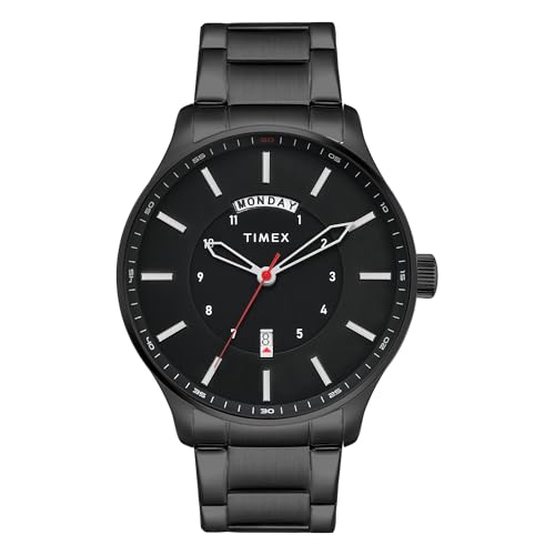 Timex Black Round Men's Watch @2829.