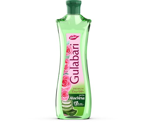 Dabur Gulabari Premium Rose Water with Aloe Vera - 400 ml (400ml) @85