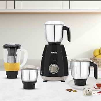 Borosil 750W Infinity Mixer Grinder with 4 Stainless Steel Jars @ 2790