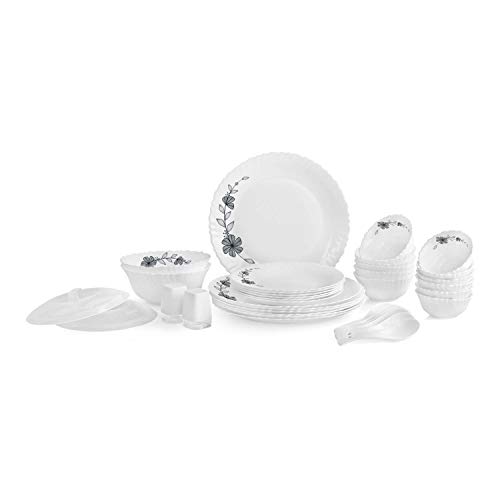 Cello Opalware Dazzle Series Florid Vine Dinner Set of 37 @1,567