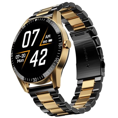 Fire-Boltt Talk Ultra 1.39" Round Display Stainless Steel Luxury Smart Watch @1099