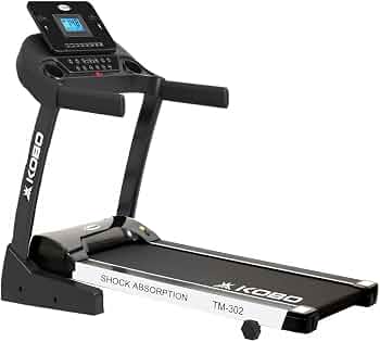 Buy Kobo Fitness 3 H.P Motorized Manual Incline Treadmill with 5" LCD Display and Free Installation Assistance (Imported) Online at Low Prices in Indi