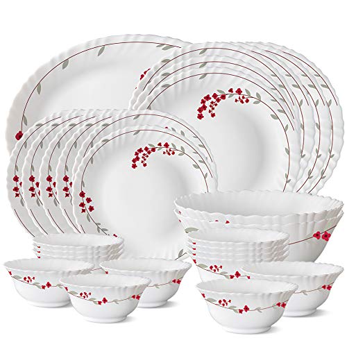 Larah Verona Opalware Dinner Set Of 27 @1488.