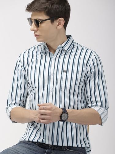 The Indian Garage Co Men Slim Fit Checkered Full Sleeves @495