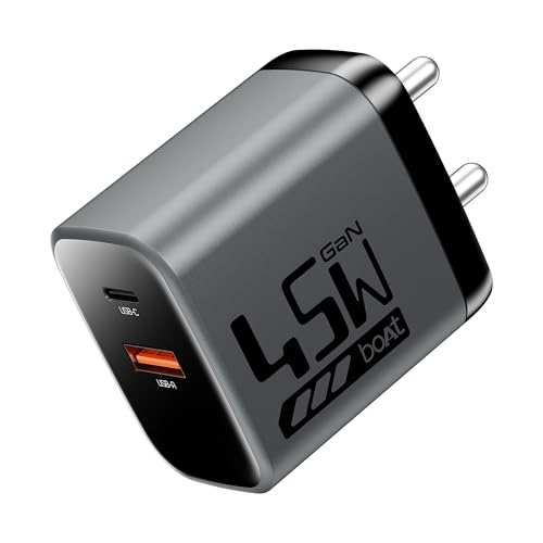 boAt 45W GaN Charger USB Type C, Ultra-fast @1399