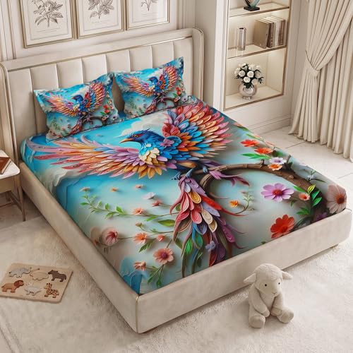 GRAB : 7D Digital Printed Double Bedsheet Set @470.