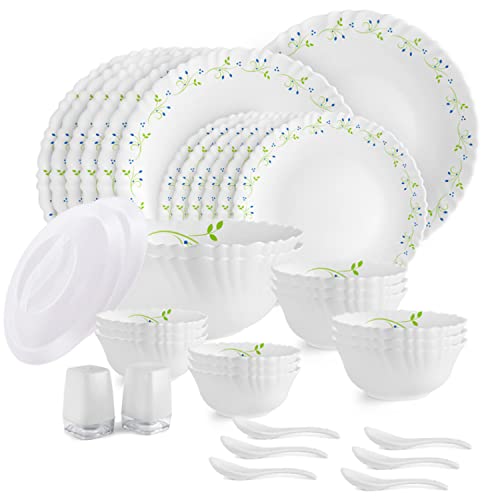 Cello Opalware Dinner Set Of 37 Pcs @1641