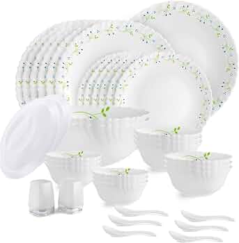 Cello Opalware Dinner Set Of 37 Pcs @1641.