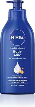 Nivea Nourishing Body Milk 600ml Body Lotion @243