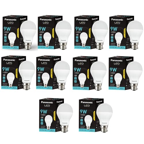 Amazon | Panasonic 9W LED Bulb, Pack of 10 @444.