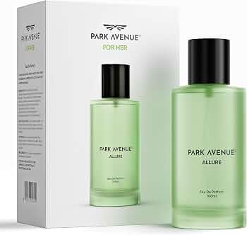Park Avenue Allure Women EDP 100ml | Long Lasting Perfume for Woman | Pear, Lavender, Jasmine, Musk & Vanilla| Fresh, Citrusy, Floral, Warm and Earthy