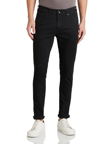 Amazon Brand - Symbol Men's Cotton Rich Stretchable Skinny Fit Jeans | Casual Denim
