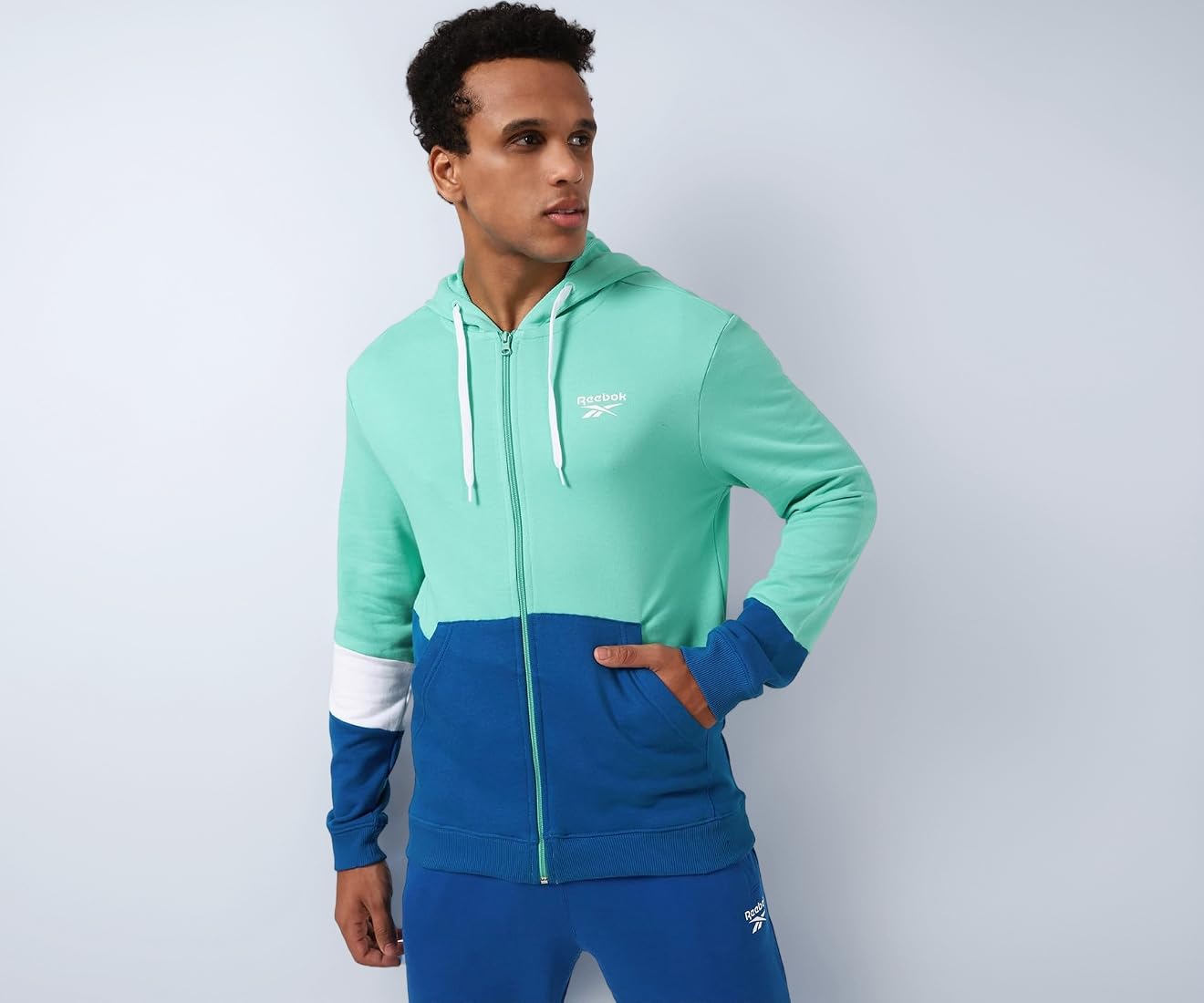 80% Off : Reebok Men's Hooded Sweatshirt @600.