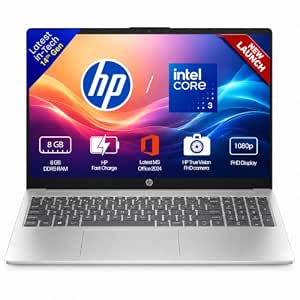 HP 15, (i3 14th Gen) Intel Core 3 100U (8GB DDR5, 512GB SSD) Laptop @47659