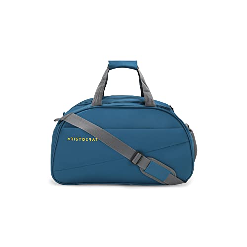 Amazon | Aristocrat Polyester Hard 50 Cms Luggage- Suitcase Travel Duffle (Dfroo52Etbl_Teal Blue) @536