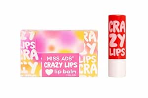 Fruit flavour Magic Lipstick Balm | Moisturizing Lip Care Balm | Hydrating & Softening Lip Balm | Strawberry Flavor | Smooth Glossy Finish | Daily Use Lip Balm for Women | 1 Pc