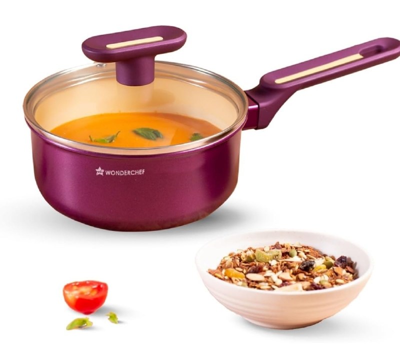 Wonderchef Sauce Pan 1.4 L @599(Effective)