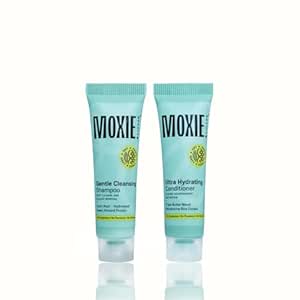 Moxie Beauty Rinse & Shine Shampoo and Conditioner Combo | 2 x 10ml | A paraben and sulfate-free mini rinse an