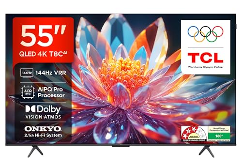▪️TCL (55 inches) 4K Ultra HD Smart QLED Google TV @40941
