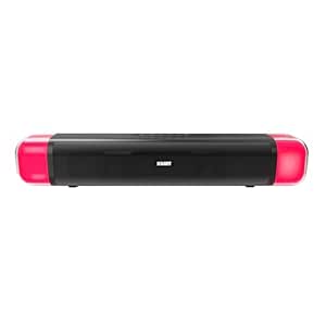 Kivart Glow Up+ Wireless Bluetooth Soundbar Speaker 20W RMS | RGB Party Light Wireless Speaker | Bluetooth 5.3