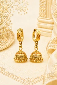 Flipkart | Brass Hoop Earring, Jhumki Earring @156