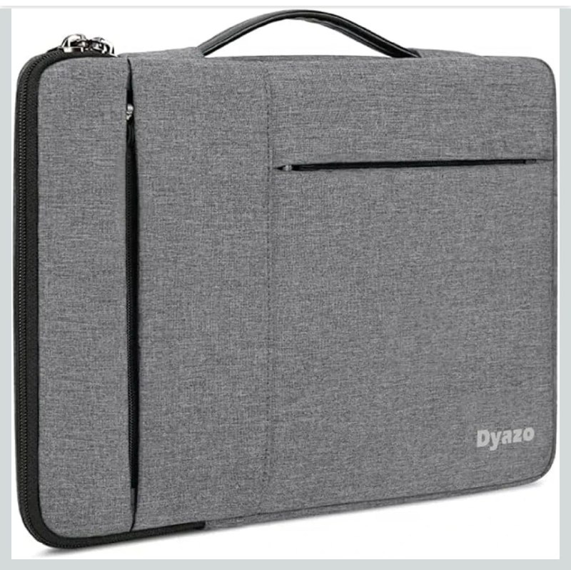Dyazo 14-14.1 Inch Laptop Sleeve/Cover with Handle & Two Front Accessories Pockets | Compatible for MacBook, Dell, Lenovo, Asus, Acer, HP, Samsung, Surface Pro & All Other Notebook