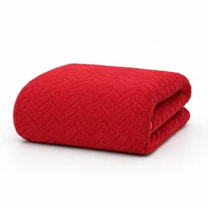 Cortina Towels for Bath (70 x 140 cm) – 380 GSM Microfiber Bath Towels, Ultra Soft, Highly Absorbent & Quick Dry for Gym, Beach & Bathroom Towels for Men, Women & Kids (Red)