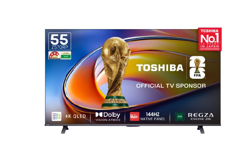 Toshiba 139 cm (55 Inches) 4K Ultra HD Smart QLED TV @37990(Effective)
