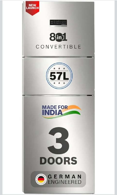 Best Deals On Bosch Home Appliances — Bosch 302 Ltr 3 Star, Triple Door Refrigerator @26,990* · 8 kg Fully-Automatic Washing Machine @29,990*