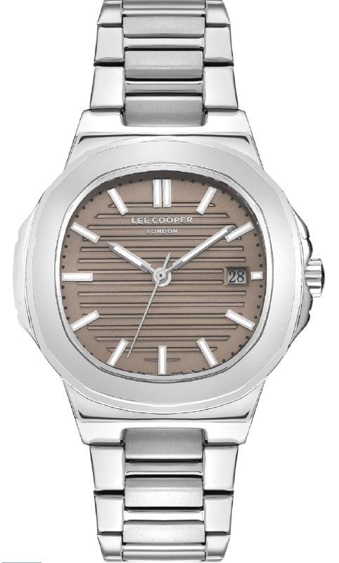 Lee Cooper Analog Grey Round Dial Men's Watch @2689