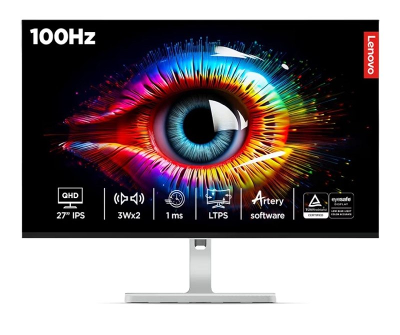 Lenovo 100Hz 27-inch QHD Monitor @13899 Using SBI