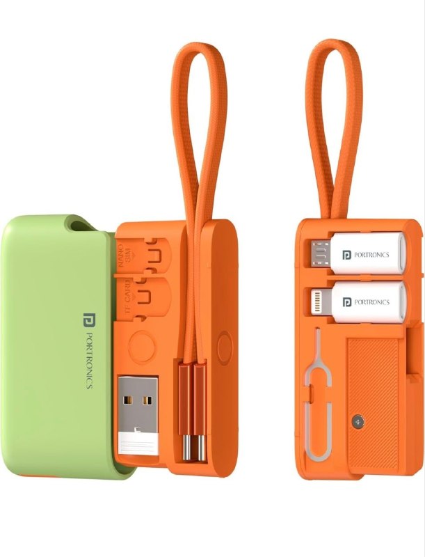 Portronics Snapcase Ultra Multifunctional 8-in-1 Cable & tool @349