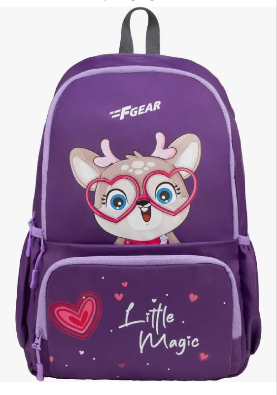 F Gear Little Magic Dark Purple 22 L Backpack (22 Litre) @473