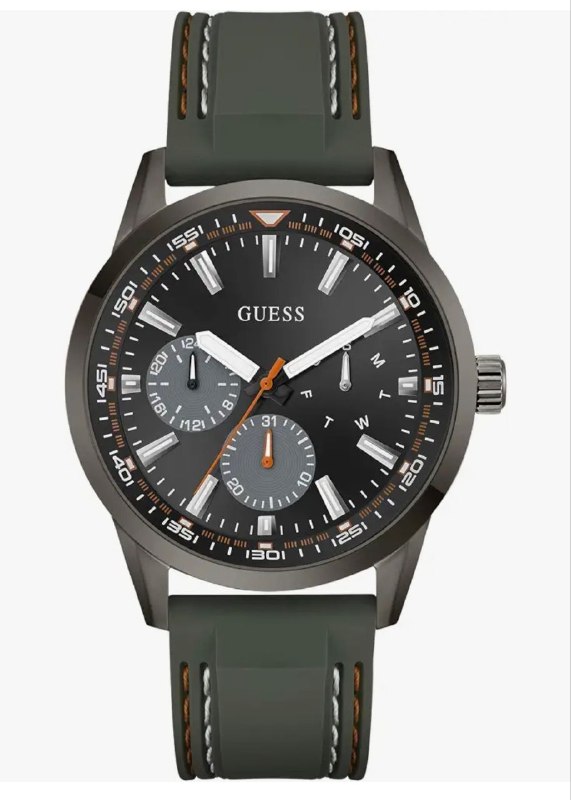 Guess Round 44mm Analog Men Watch @6924*