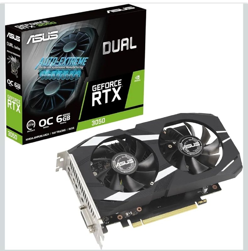 ASUS Dual NVIDIA Geforce RTX 3050 @28,999 Using SBI