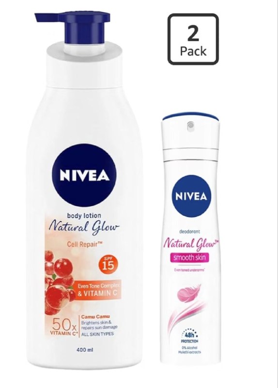 Nivea Body Lotion, Extra Whitening Cell Repair SPF (400ml) @408