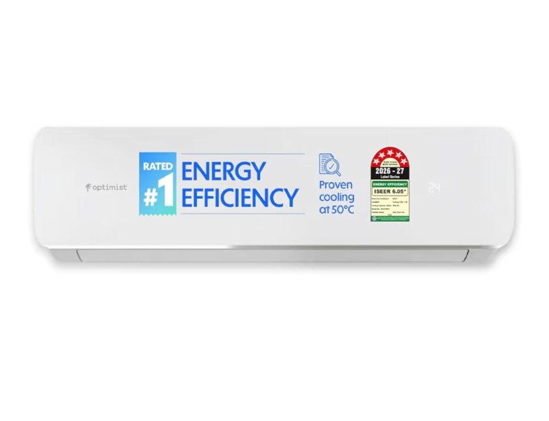 Optimist 1.39 T 5 Star WiFi Inverter Split AC @34,990*