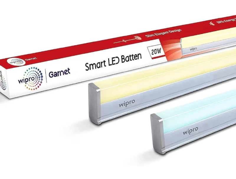 wipro Smart Wi-Fi 20W CCT LED Batten (Pack of 1) @629