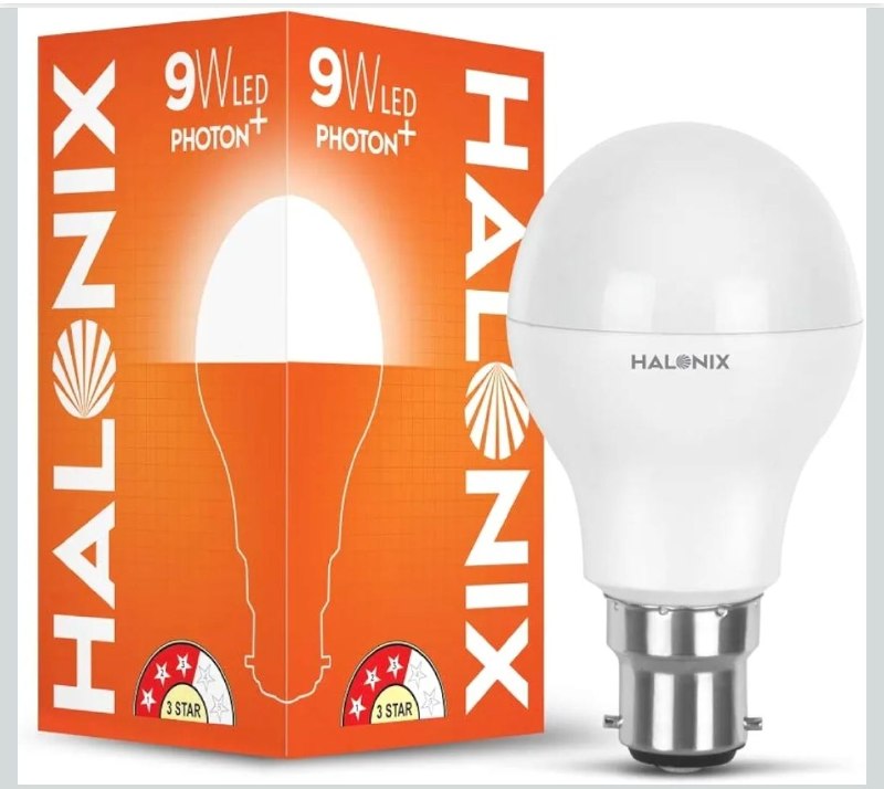 Halonix 9w LED Bulb Astron Plus Base B22 @42