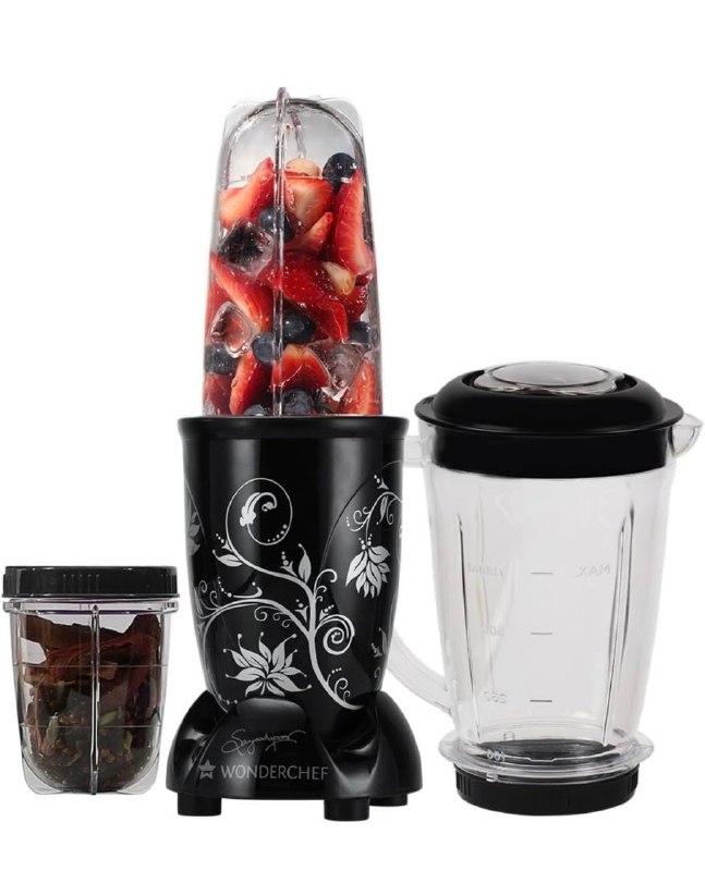 Wonderchef Nutri-blend 500W Mixer Grinder, 22000 RPM Motor, @2778