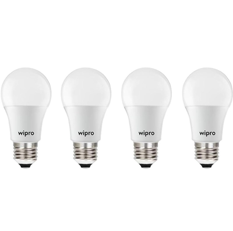 wipro Garnet Base E27 5-watt LED Bulb , (Pack of 4) @308
